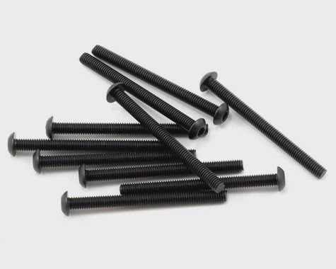 Team Losi Racing M3x35mm Button Head Screws (10) (TLR5906)