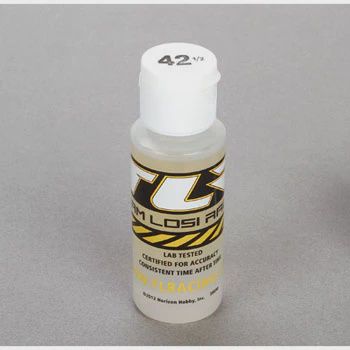 Team Losi Racing Silicone Shock Oil (2oz) (42.5wt) (TLR74011)