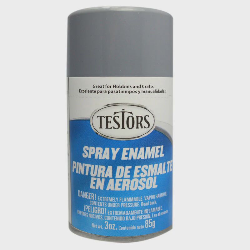 Testor Corp. Spray 3oz Gray (TES1238T)