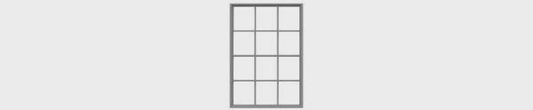 TICHY 12 PANE MASONRY WINDOW (TIC8051)