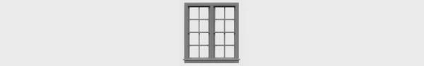 TICHY 4/4 DBL HUNG TWO UNIT WINDOW (TIC8064)