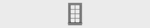 TICHY 4/4 DOUBLE HUNG WINDOW (TIC2049)