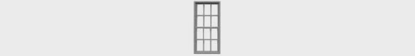 TICHY 6/6 DOUBLE HUNG MASONRY WINDOW (TIC8052)