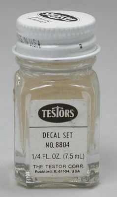 Testors Enamel 1/4 oz Decal Setting Solution (TES8804TT)