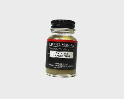 Testors MMII Lacquer 1oz Flat Clear (TES201503)