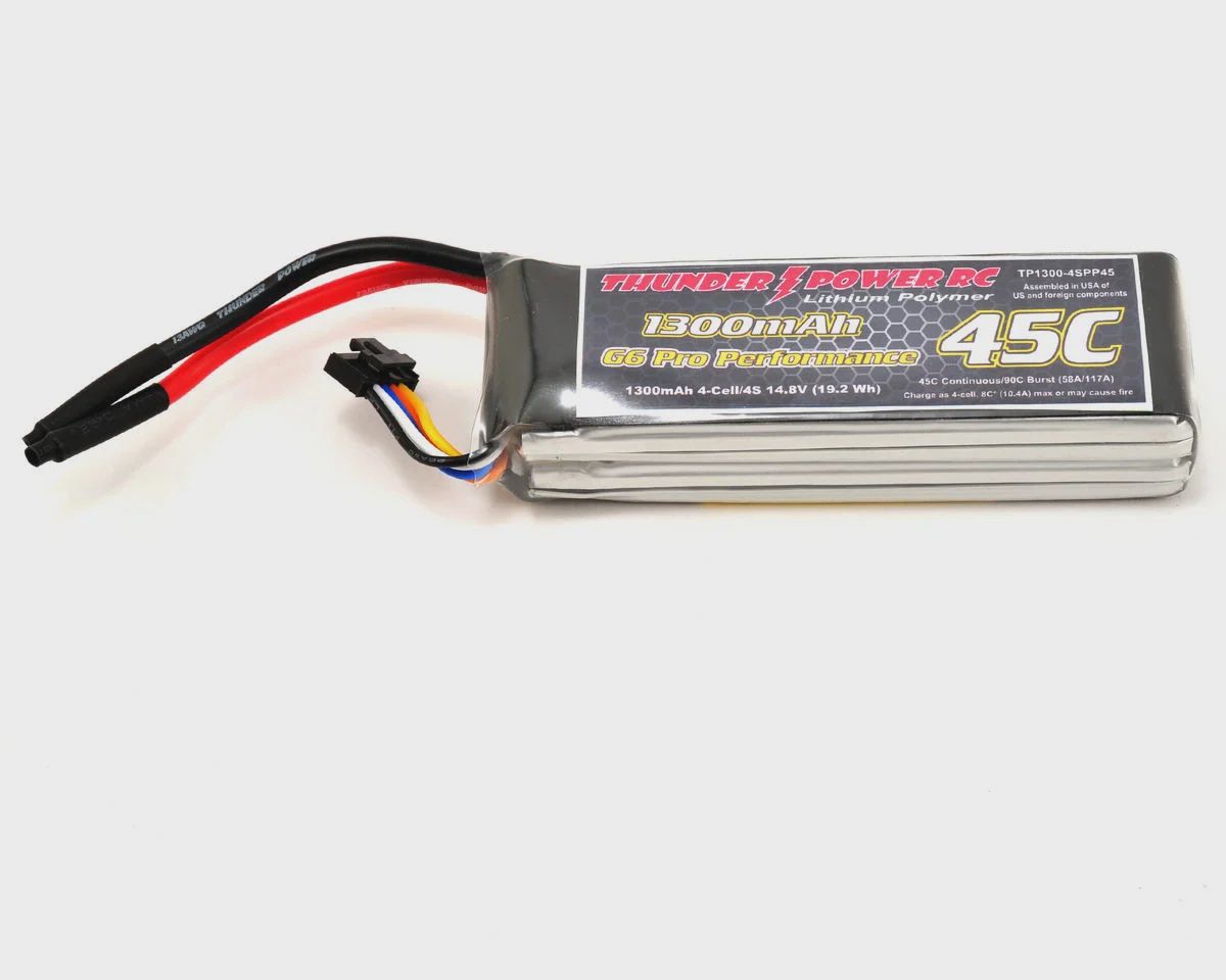 Thunder Power 4300mAh 2S 7.4V G6 Sport Race 3 (THP43002SR35D)