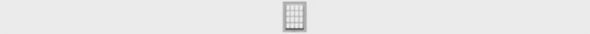 TICHY 16 Pane Casement Window (Plastic) (TIC2532)