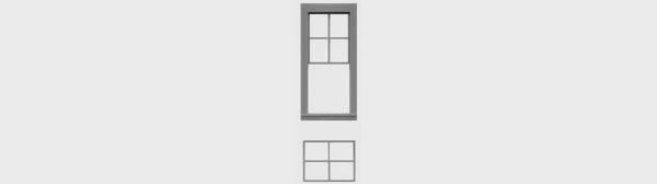 TICHY 4/4 DBL HUNG ADJUSTABLE SASH (TIC8088)