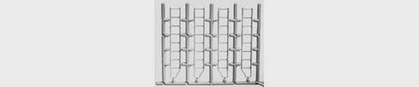 TICHY FREIGHT CAR LADDERS (TIC3076)