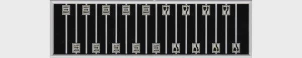 TICHY MISCELLANEOUS ROAD SIGNS II (TIC2610)