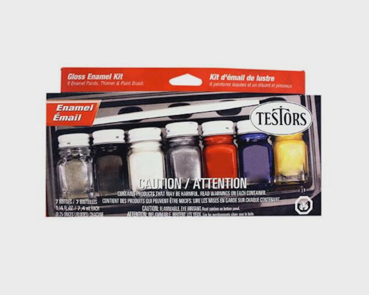 Testors Enamel Kit: Household, 6 Colors (TES9115X)