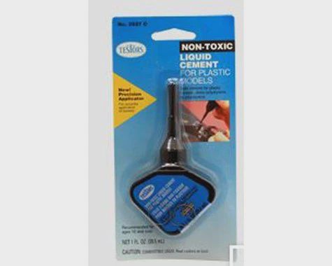 Testors Non-Toxic Cement w/Applicator (1oz) (TES3527C)