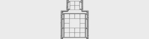 TICHY 20 PANE INDUSTRIAL WINDOW (TIC2013)