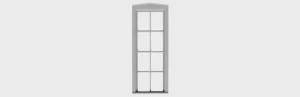 TICHY 4/4 DOUBLE HUNG WINDOW (TIC2029)