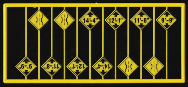 TICHY BRIDGE WARNING SIGNS HO (TIC8298)
