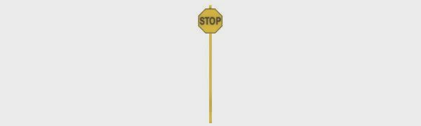 TICHY EARLY STOP SIGN (TIC8248)
