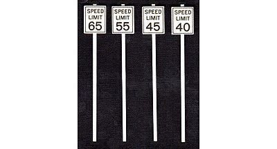 TICHY High Speed Limit Signs (8) (TIC2065)