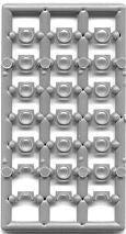 TICHY 3/32'' Column Base &amp; Cap (42) (TIC8152)