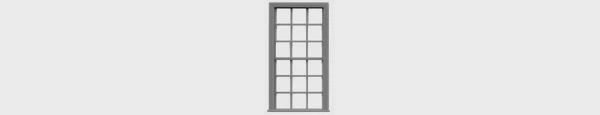 Tichy 9/9 DOUBLE HUNG WINDOW (TIC8054)