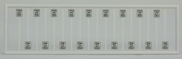 TICHY HIGH SPEED LIMIT SIGNS (TIC2607)