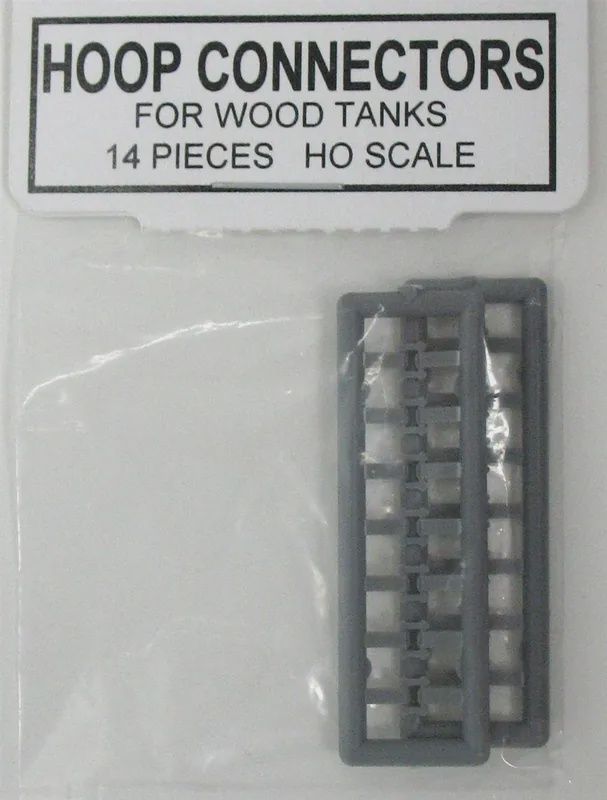 Tichy HO Wood Tank Hoop Connectors (14) (D) (TIC8209)