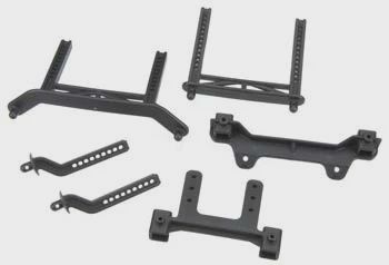 Traxxas Adjustable Front/Rear Body Mount Set (Monster Jam) (TRA3619)