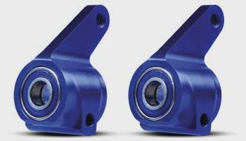 Traxxas Aluminum Steering Blocks Blue Rustler/Stampede (TRA3636A)