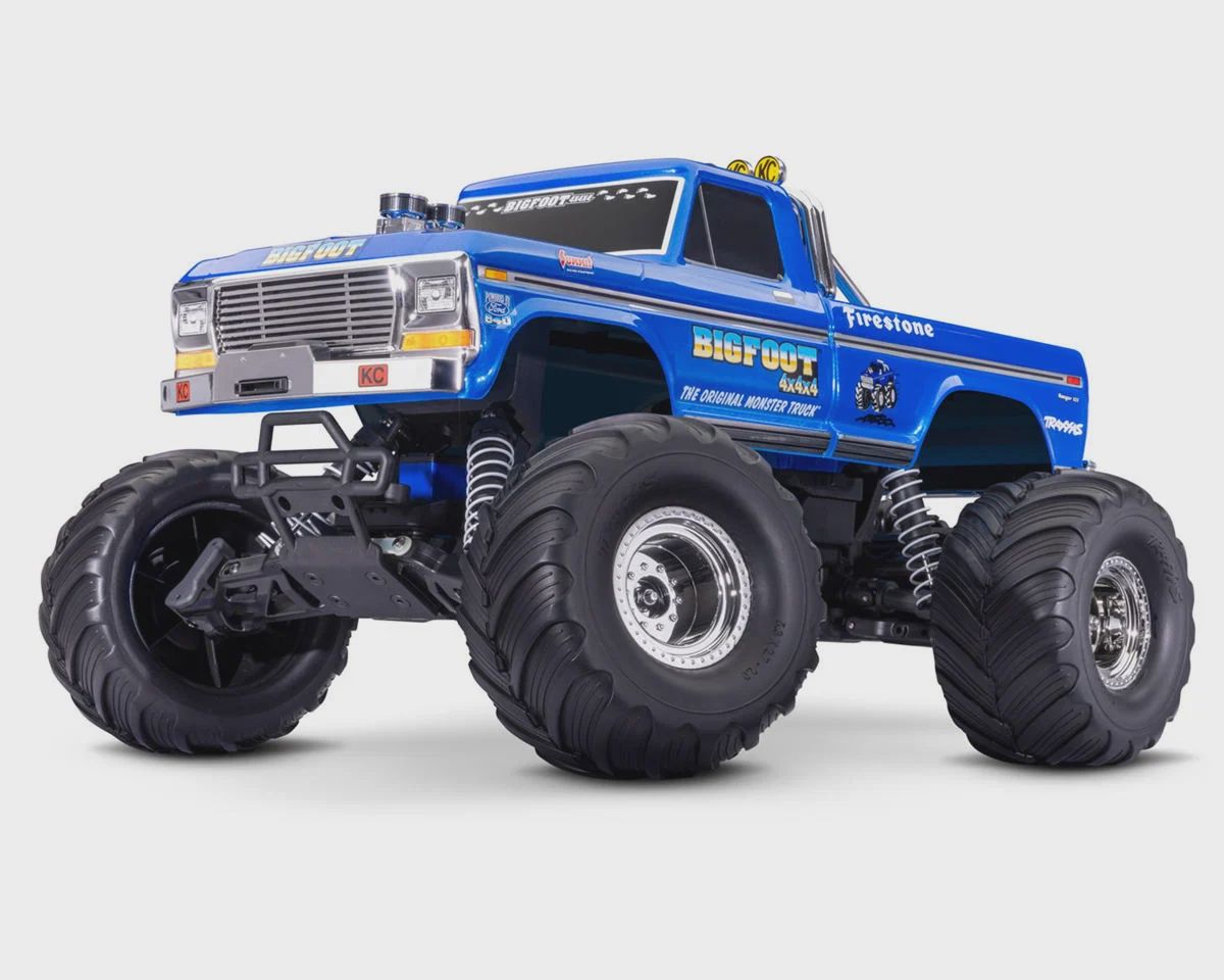 Traxxas Bigfoot No.1 Original BL-2S HD RTR 1/10 2WD Brushless Monster Truck w/BL-2S ESC &amp; TQ 2.4GHz Radio (TRA36334-4)