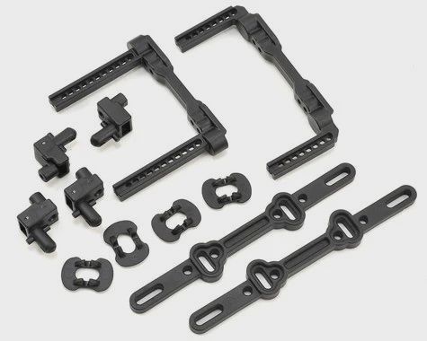 Traxxas Body Mounts Front &amp; Rear with Body Mount Posts &amp; Sliders ((TRA8316)