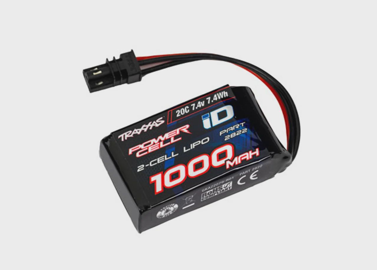 Traxxas 2S Lipo 1000MAH 7.4V 20C (TRA2822)