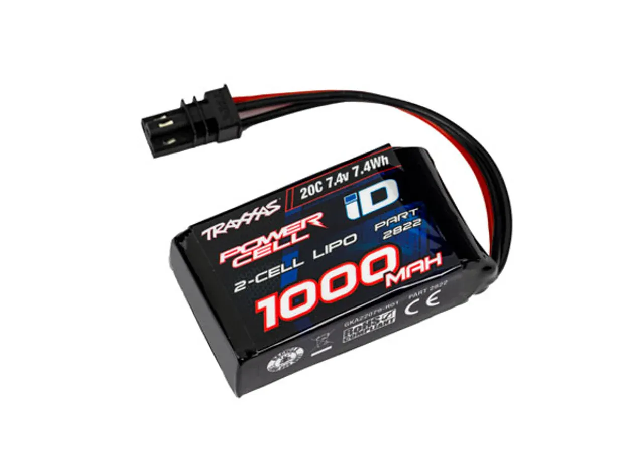 Traxxas 2S Lipo 1000MAH 7.4V 20C (TRA2822)