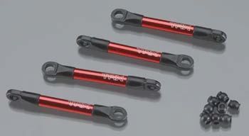 Traxxas Aluminum Pushrod Red 1/16 Slash VXL (4) (TRA7018X)