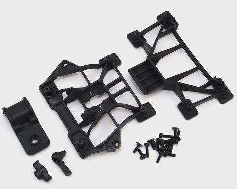 Traxxas Body mounts, front &amp; rear/ 3x12 (TRA8615)