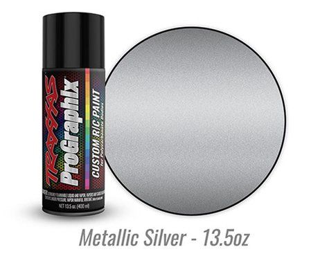 Traxxas Body Paint, Metallic Silver (13.5Oz) (TRA5073X)
