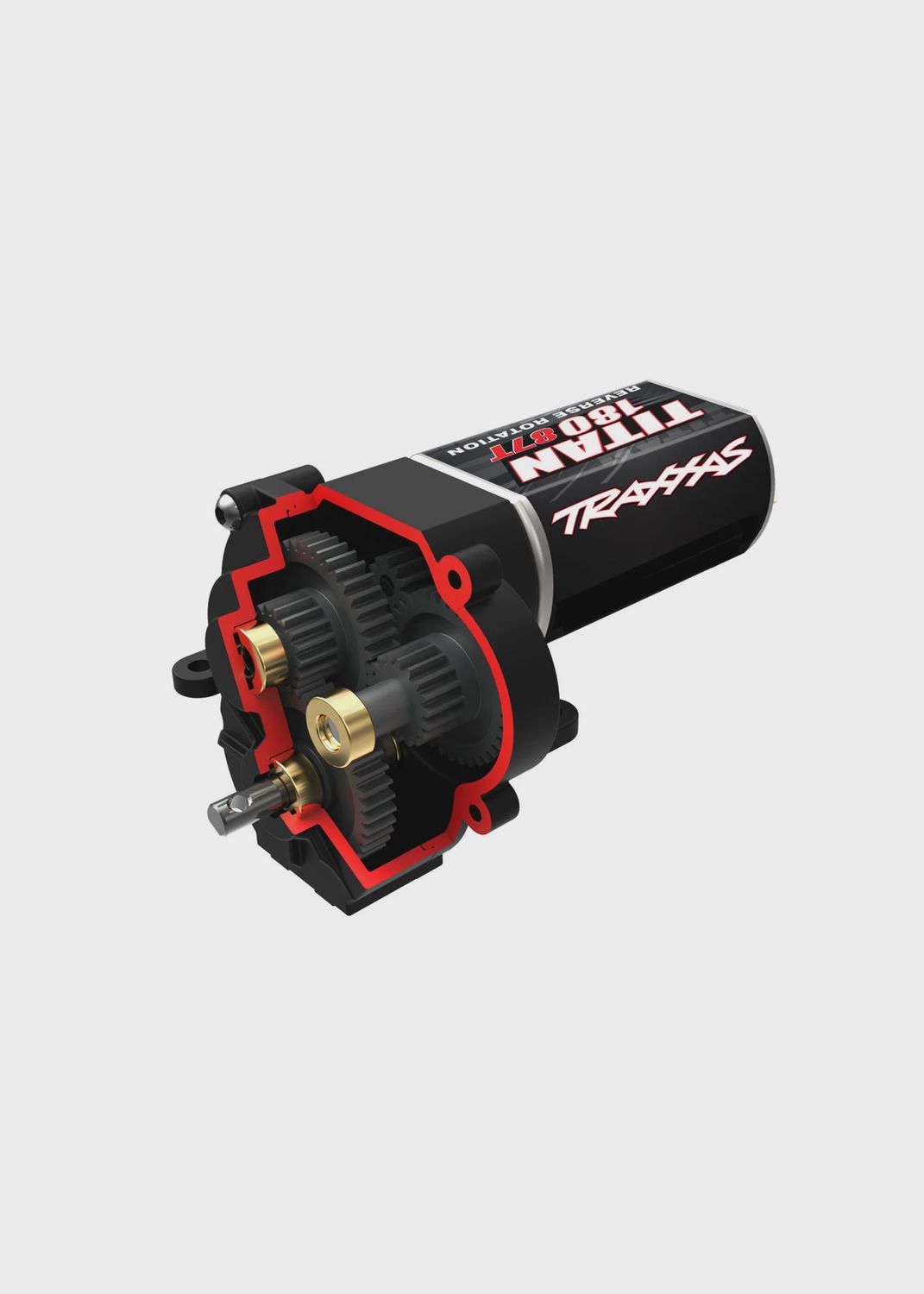 Traxxas Complete Transmission w/87T Motor (Trail Gearing) (TRX-4M) (TRA9791)