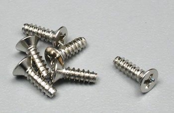 Traxxas Countersunk Screws 3x10mm Nitro Hawk (6) (TRA3176)