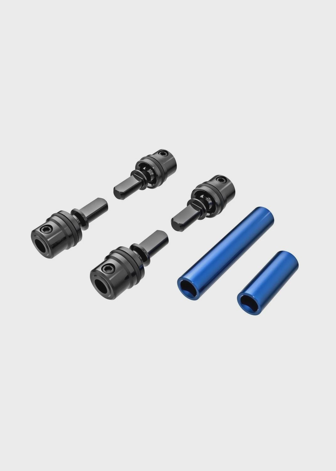 Traxxas DRIVESHAFTS CNTR MALE BLUE (TRA9751BLUE)