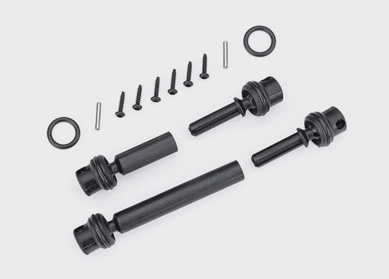 Traxxas Front and Rear Assembled Center Driveshafts (TRA9855)