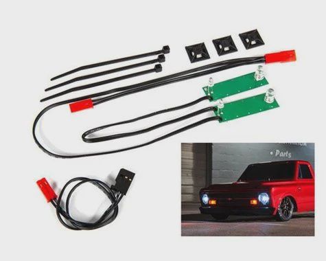 Traxxas Front LED Light Set (White) (TRA9496)
