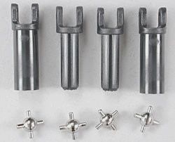 Traxxas Half Shafts U-Joints Blue Eagle LS (2) (TRA1651)