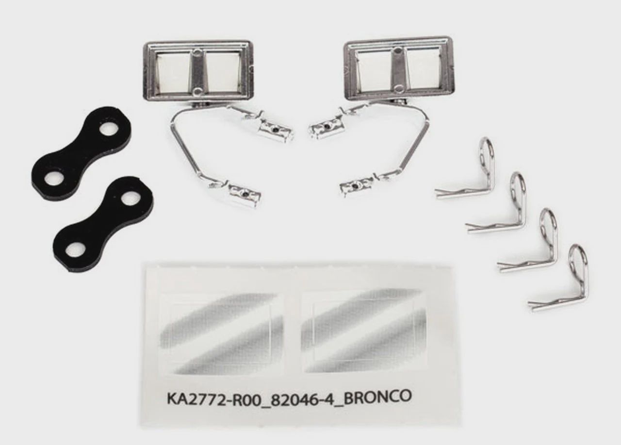 Traxxas Mirrors Side Chrome L/R (TRA8073X)