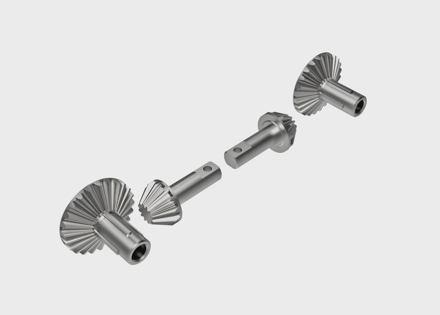 Traxxas Gears, axle (metal, front &amp; rear) (TRA9779)
