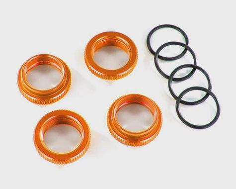 Traxxas GT-Maxx Aluminum Spring Retainer (Orange) (4) (TRA8968A)