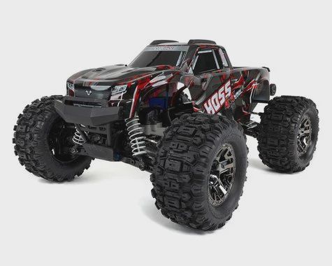 Traxxas Hoss 4X4 VXL 3S 4WD Brushless RTR Monster Truck (Shadow Red) w/TQi 2.4GHz Radio, TSM &amp; Self-Righting(TRA90076SRED)
