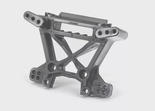 Traxxas Hoss/Rustler/Slash 4x4 Extreme Heavy Duty Front Shock Tower (Gray) (TRA9038GRAY)
