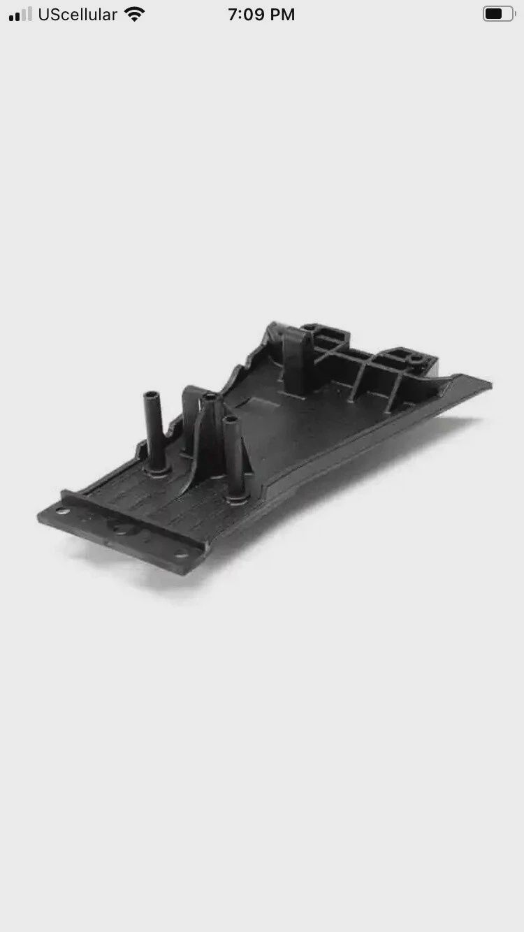 Traxxas Lower Chassis Low CG Slash 2WD Black (TRA5831)