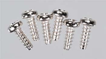 Traxxas Roundhead Screw 3x8mm (6)) (TRA2682)