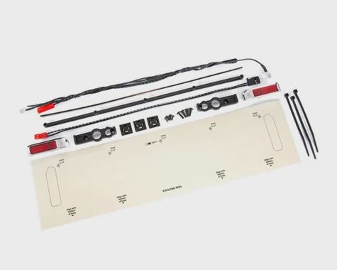 Traxxas LED LIGHTS/TAIL LIGHTS RED, CHROME TRIM (TRA9497R)