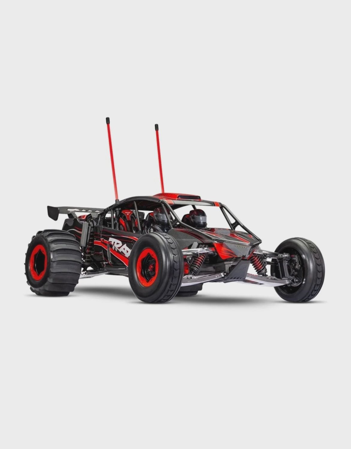 Traxxas Red- Funco Sand Car 2WD 8S (TRA109076-4)