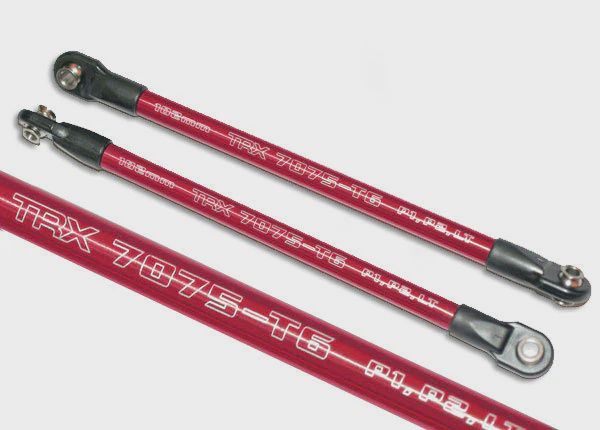 Traxxas Push rod (aluminum) (assembled with rod ends) (2) (TRA5318X)